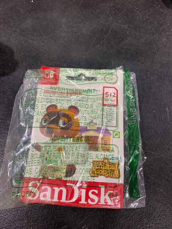 Photo 1 of SanDisk 512GB microSDXC Card, Licensed for Nintendo-Switch, Animal Crossing Edition - SDSQXAO-512G-GNCZN