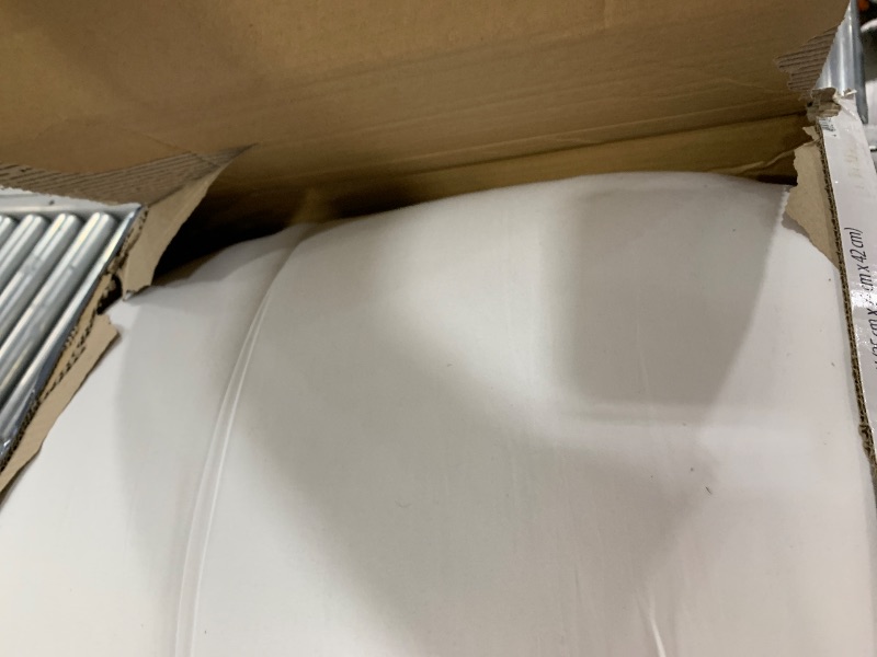 Photo 1 of Mattress Topper Twin for Back Pain, Extra Thick Mattress Pad Cover, Plush Pillow Top, Deep Elastic Pocket, White