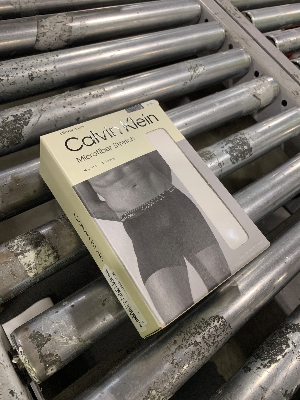 Photo 1 of Calvin Klein Men's Micro Stretch 3-Pack Boxer Brief, 3 Black, XL