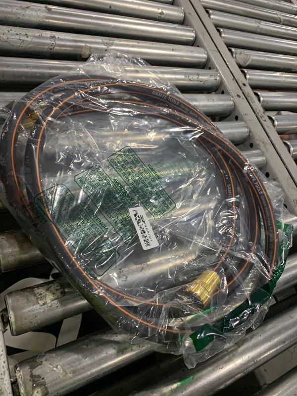 Photo 1 of Giraffe Tools Leader Hose 10ft x 5/8", Short Water Hose Heavy Duty for Hose Reel, Lightweight, Flexible with Double Female Fittings
