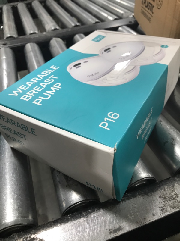 Photo 1 of Paruu Hands Free Breast Pump P16, Wearable Breast Pump Electirc Portable with 4 Modes & 12 Levels, Max 309mmHg Strong Suction 19/21/24mm Flange Inserts Wearable Breastfeeding Pump, 2 Pack White