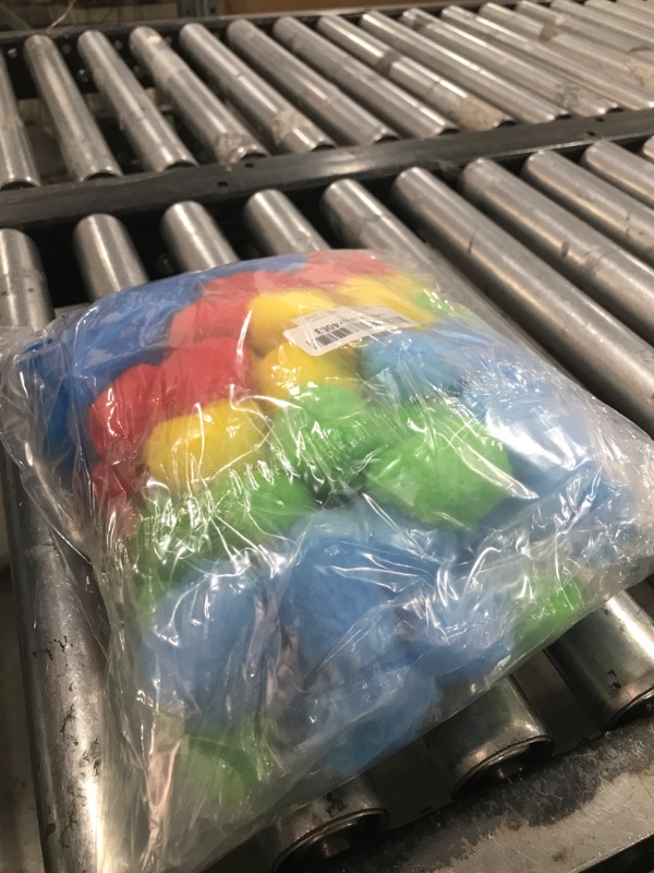 Photo 1 of 100PCS Reusable Water Balloons, Soaker Water Balls Kids Outdoor Toys for Pool Water Toys 5 Colors, Rightness Beach Ball for 3+ Years Children and Young Boys and Girls