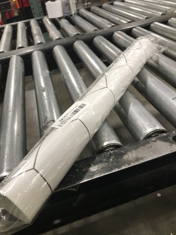 Photo 1 of FunStick 24" x 200" Matte Peel and Stick Countertops White Marble Contact Paper Waterproof Self Adhesive Marble Wallpaper Removable Marble Wall Paper for Kitchen Counter Top Cover Bathroom Vanity Desk