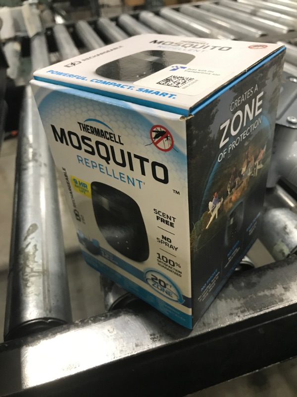 Photo 1 of Thermacell Mosquito Repeller E-Series Rechargeable with 20' Mosquito Protection Zone; Up to 9-Hr Battery Life; Includes 12-Hr Refill; Flame or Scent; DEET-Free Bug Spray Alternative
