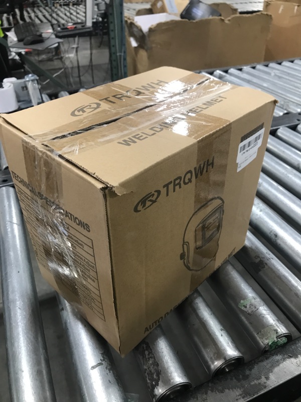 Photo 1 of TRQWH Auto Darkening Welding Helmet for Men - True Color Solar Powered Welding Hood with 2 Arc Sensor Adjustable Wide Shade Range 4/9-13 Welder Mask for TIG MIG ARC Weld Plasma Cut Grinding
