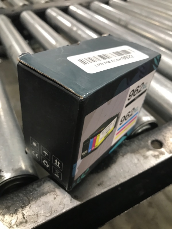 Photo 1 of 962XL Ink Cartridges Combo Pack Compatible for HP Ink 962 High Yield Work with HP OfficeJet Pro 9010 9012 9015 9020 9018 9025 9019Printers (4 Pack)