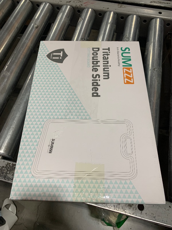 Photo 1 of Titanium Cutting Boards for Kitchen, Cutting Board Double Sided Food Grade, Pure Titanium and Wheat Straw PP, Dishwasher Safe Easy to Clean Large Size 16”×11”