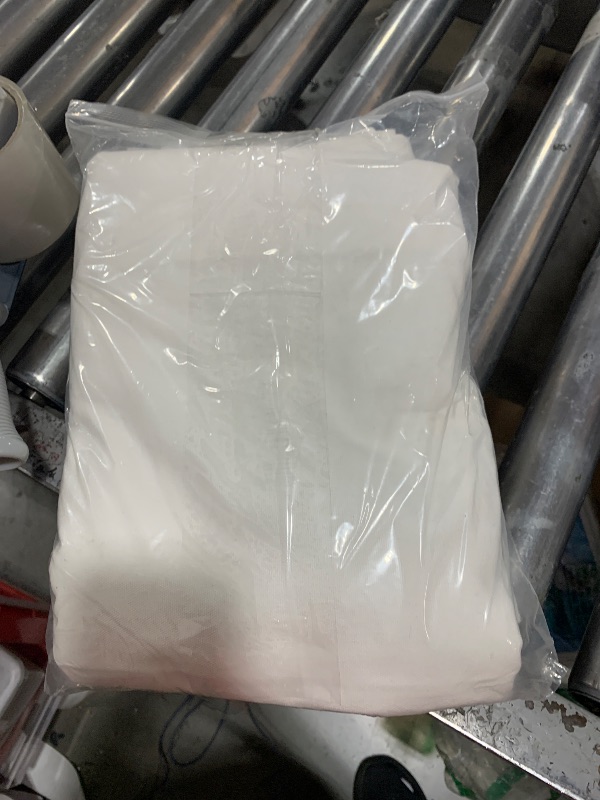 Photo 1 of Heavy Cotton Farlov Ottoman Replacement Cover Made for IKEA Farlove Sofa Footstool Slipcover Only. (Cotton Pure White)
