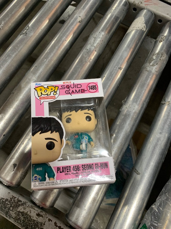 Photo 1 of Funko Pop TV: Squid Game - Player 456: Seong Gi-hun 456 - Collectable Vinyl Figure - Gift Idea - Official Merchandise - Toys for Kids & Adults - Drama Fans - Model Figure for Collectors and Display