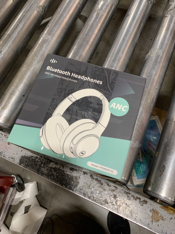 Photo 1 of Active Noise Cancelling Wireless Over Ear Bluetooth Headphones with Microphone, Transparency Mode, 70H Playtime, Hi-Res Audio, Deep Bass, Bluetooth 5.3, Lightweight Design, Black