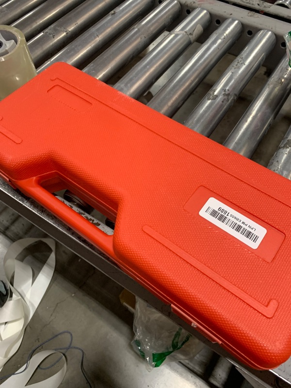 Photo 1 of Muzata Upgraded Custom Cable Railing Crimping Tool Hydraulic Crimper Hydraulic Crimping Tool for 1/8" 5/32" 3/16" Stainless Steel Cable Railing Kit Wire Rope Swaging Kit CT01
