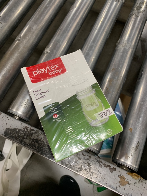 Photo 1 of Playtex Baby Nurser Pre-Sterilized Disposable Drop-Ins Bottle Liners, Closer to Breastfeeding, 4 Oz, 50 Count