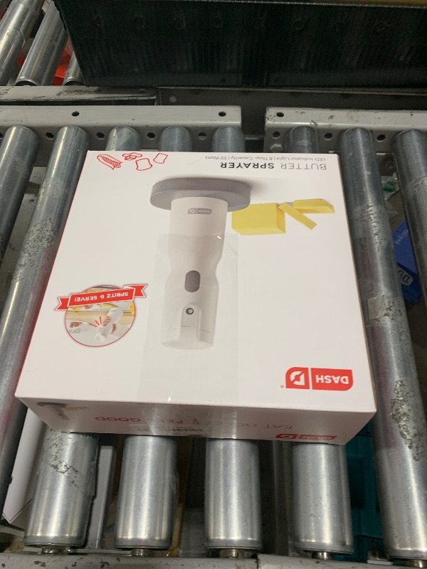 Photo 1 of Dash Electric Butter Sprayer, Cordless Butter Sprayer for Popcorn, Toast, Entrees and More - White