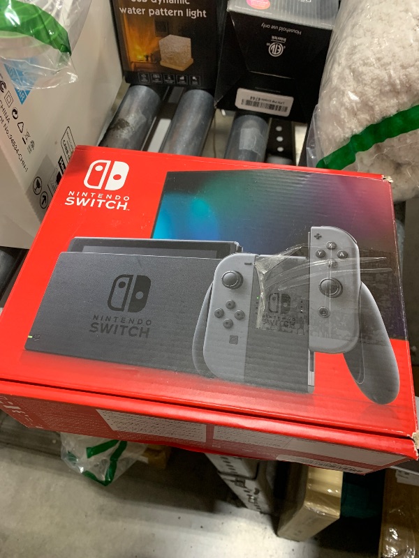 Photo 1 of Nintendo Switch with Gray Joy?Con - HAC-001(-01)