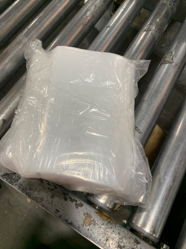 Photo 1 of Spartan Industrial - 8” X 24” (100 Count) 2 Mil Heavy Duty Flat Open End Clear Plastic Poly Bags - For Packaging Vases, Tools, Posters (Bags DO NOT Have Seal & DO NOT Have Prints)