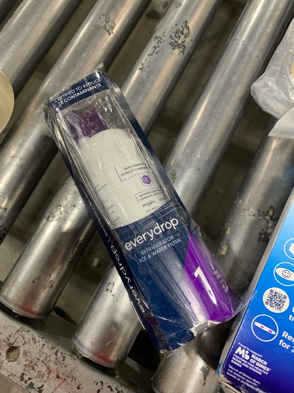 Photo 1 of everydrop by Whirlpool Ice and Water Refrigerator Filter 1, EDR1RXD1, Single-Pack , Purple