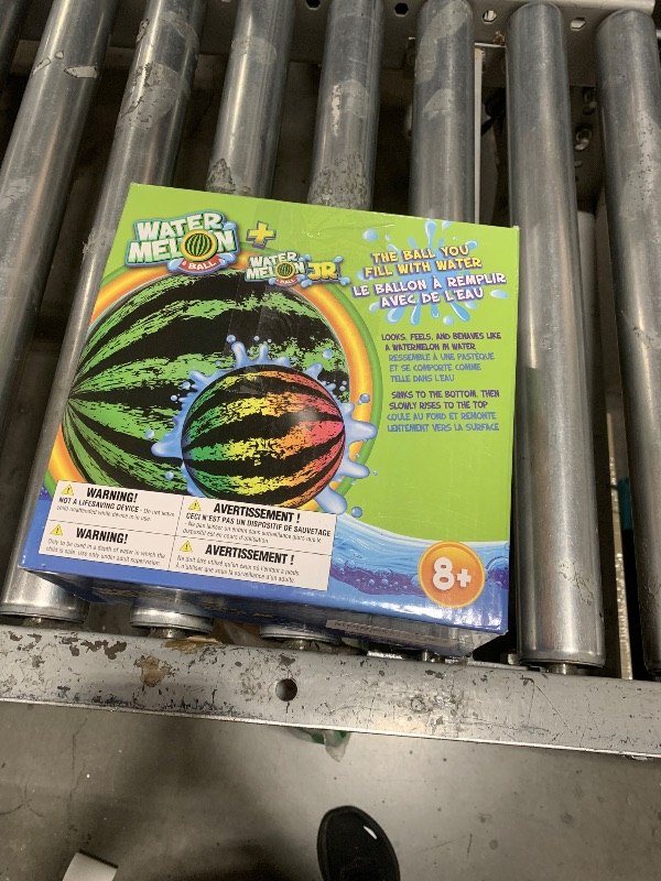 Photo 1 of Watermelon Ball Pool Toys for Adults and Family - 2 Pack of 6 1/2" & 9" Kids, Teens, Everyone Swimming Games, Water Football, Tag, Diving Beach Play Fun Accessories