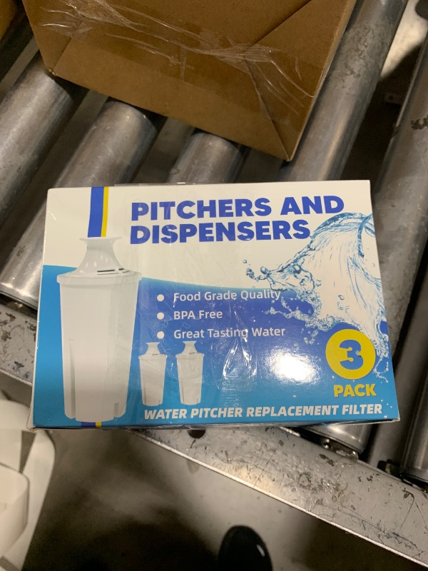 Photo 1 of Water Filter Replacement by NUTTUTO Compatible with Brita Water Dispensers and Pitchers, Fits Classic 35557, OB03, Mavea 107007, 35557, Pack of 3
