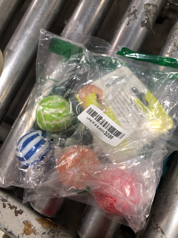 Photo 1 of AMA SPORT Squeaky Tennis Balls for Dogs 4 Pack 2.0" Squeaky Tennis Balls for New Puppy Small Dog Toys for Fetch, Exercise, Outdoor Play