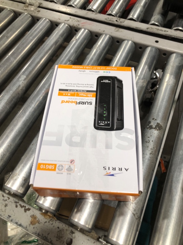 Photo 1 of ARRIS (SBG10) - Cable Modem Router Combo - DOCSIS 3.0 16 x 4 Gigabit & AC1600 WiFi, For Comcast Xfinity, Cox, check with ISP for compatibility [Not for Spectrum] 400 Mbps Max Internet Speeds