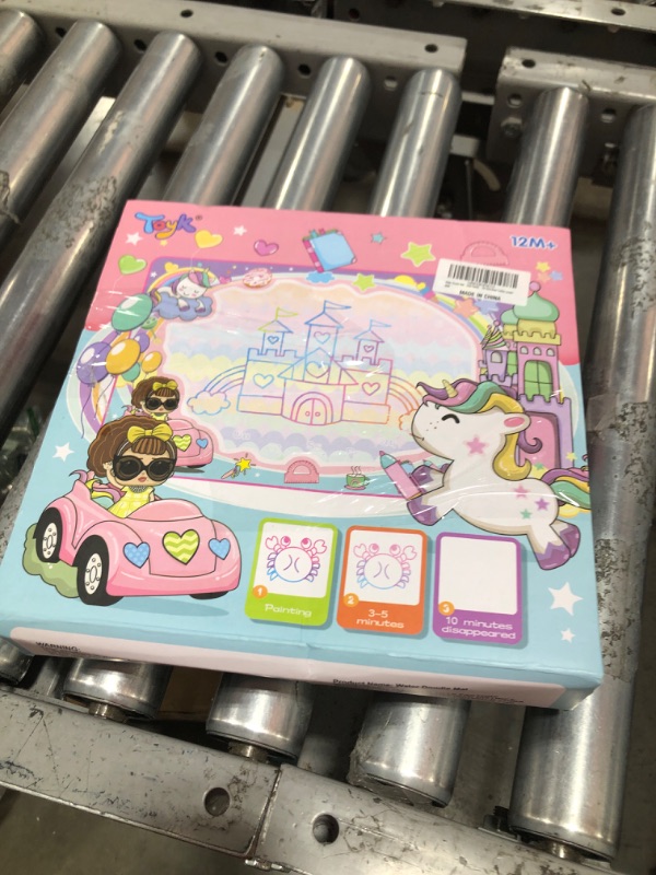 Photo 1 of Water Doodle Mat- Kids Painting Writing Doodle Board Toy - Color Drawing Mat Bring Magic Pens Educational Toys for Age 3 4 5 6 7 8 9 10 Year Old Girls Boys Toddler Present