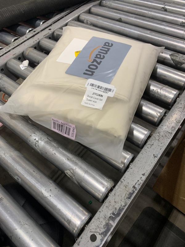 Photo 1 of Queen Duvet Cover by Pure Bamboo, 3 Piece Set, Genuine 100% Organic Viscose Derived from Bamboo, Luxuriously Soft and Cooling, 2 Pillowcases (Queen, Sand)
