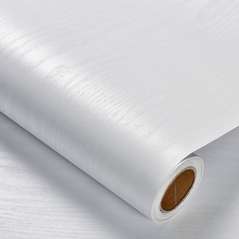Photo 1 of Heroad Peel and Stick Wallpaper Wood Contact Paper Wood Wallpaper White Wood Grain Contact Paper Thicken Textured for Cabinets and Drawers Countertops Waterproof Self Adhesive Vinyl 17.5" x 78.7"
