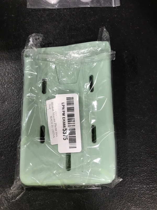 Photo 1 of Blinket Silicone Phone Holder Charms Compatible for Bogg Bag - Phone Case Holder Charms Accessory Compatible with All Bogg Bags - Cell Phone Holder for Beach Tote Bags - Light Green