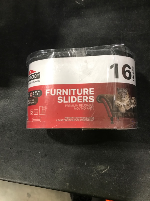 Photo 1 of Felt Furniture Sliders for Hardwood Floors X-PROTECTOR 16 PCS 3 ½” - Furniture Slider with Unique Design - Heavy-Duty Furniture Movers for Hard Surfaces - Felt Sliders - Move Your Furniture Easily!