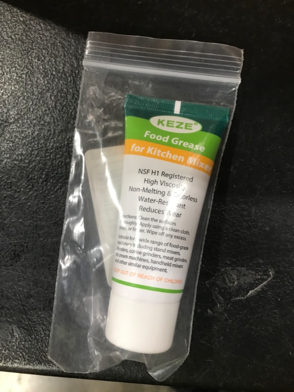 Photo 1 of Keze Food Grade Grease for Kitchenaid Stand Mixer, Sanitary Lubricant for Blenders, Coffee Machines, Beer Kegs and Food Processors, Espresso Grease NSF-H1 Accredited, 1 oz 1-Pack