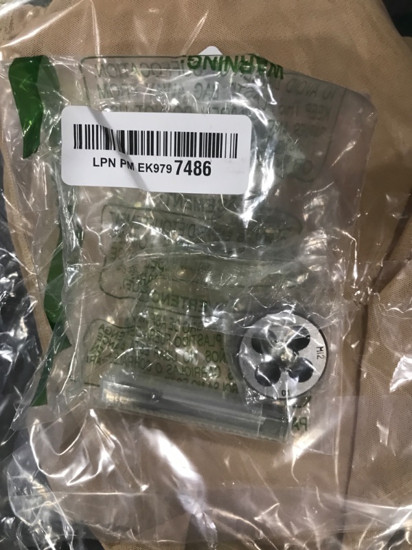Photo 1 of Burkit M12 X 1 Tap and Die Set, M12 x 1.0 Machine Thread Tap and Round Die Right Hand