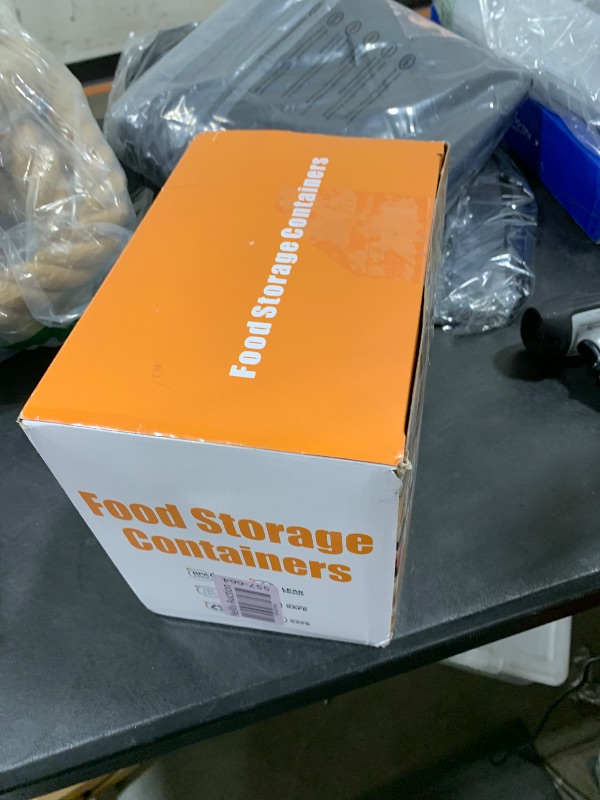 Photo 1 of 40 PCS Food Storage Containers with Lids Airtight (20 Containers & 20 Lids), Plastic Storage Meal Prep Container-Stackable 100% Leakproof & Microwave Organization and Storage Sets, Lunch Containers