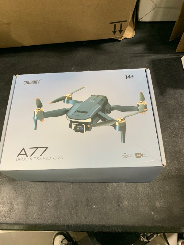 Photo 1 of Brushless Super Endurance Foldable Drone with Camera for Beginners–60+ min Flight Time, WiFi FPV Quadcopter with 120°Wide-Angle 4K HD Camera, Brushless Motor, Auto Hover, Follow Me (2 Batteries)
