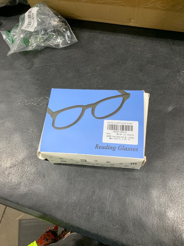 Photo 1 of ZOECENT 6 Pack Oprah Style Reading Glasses for Women Blue Light Blocking Computer Square Readers with Spring Hinge (Mix Color-5, 1.5, x)