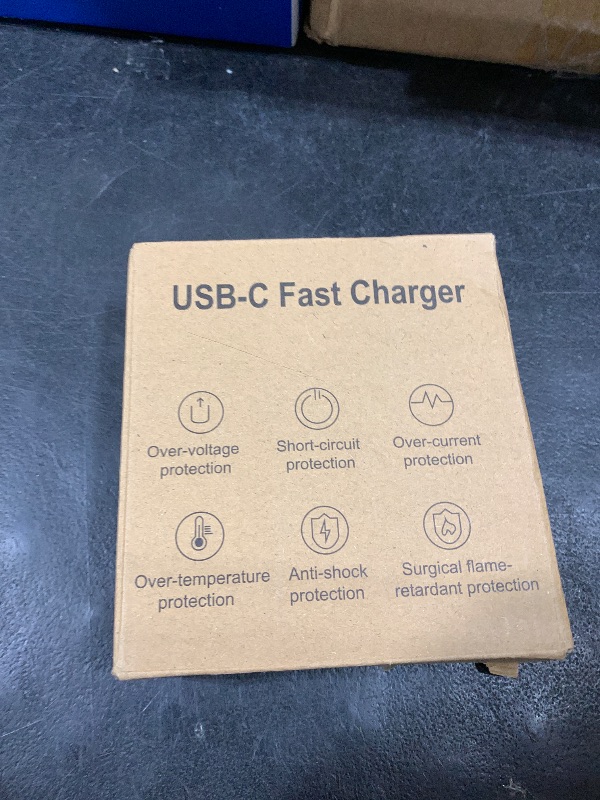 Photo 1 of 60W USB Charging Station with 15W Wireless Charger, 2 USBA and 2 USBC Multiple Port Desktop Charger Quick Charge Block for Samsung A15 A55 A35 S25 S24 A14 A54 iPhone 16 iPad MacBook Laptop Pixel 9 Pro