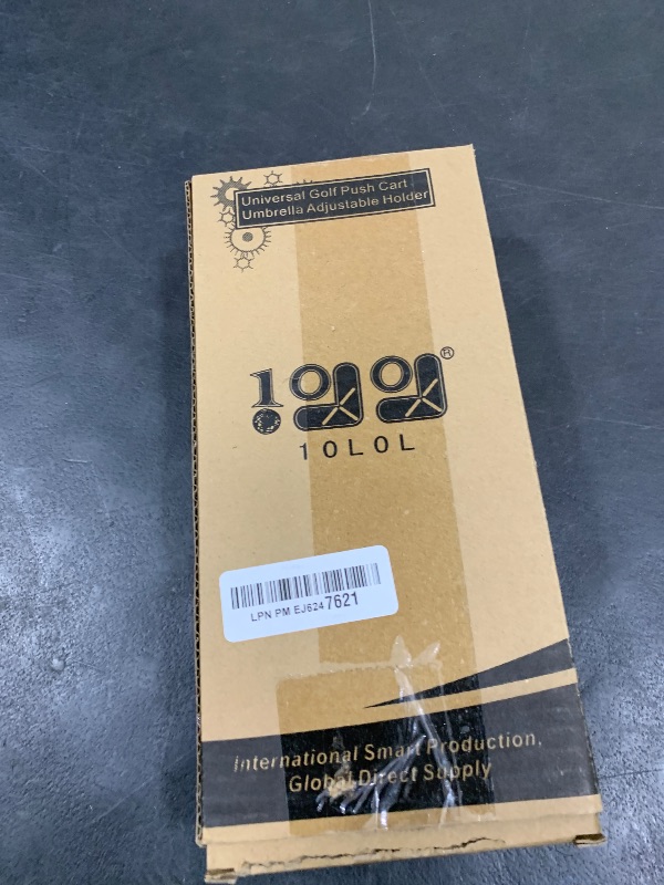 Photo 1 of 10L0L Heavy Duty Golf Push Cart Umbrella Holder, Aluminium Alloy Base Super Strong Windproof, Universal Umbrella Stand for Mobility Scooter, Stroller, Wheelchair, Beach Chair