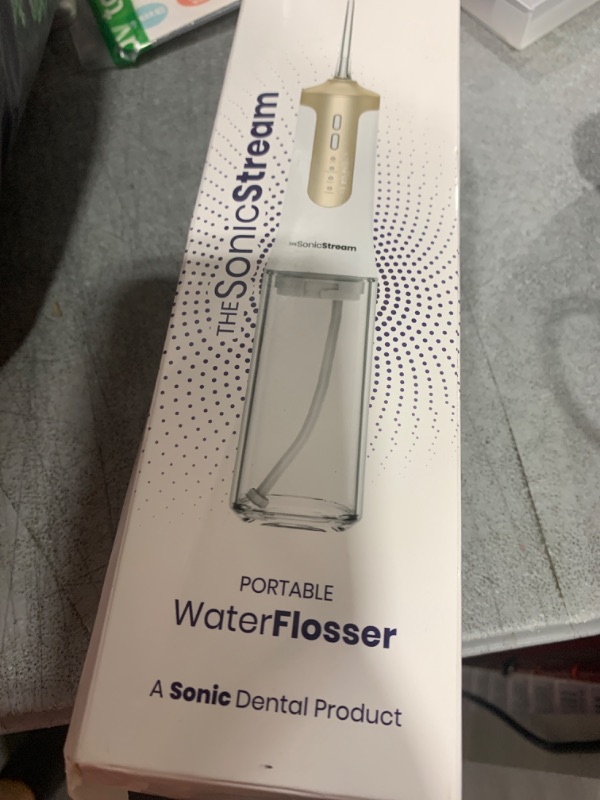 Photo 1 of Sonic Dental Cordless Water Flosser with 3 Cleaning Modes & 3 Tips for Improved Oral Hygiene