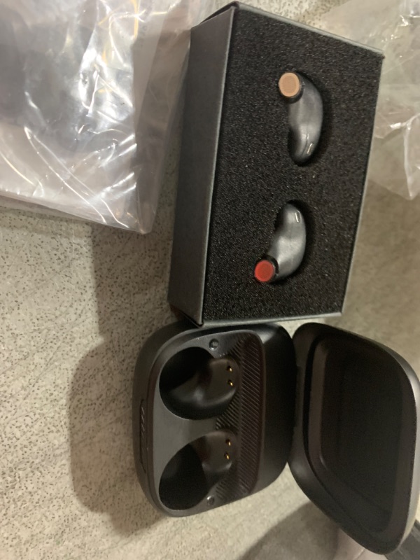 Photo 1 of JBL Live Free 2: 35 Hours of Playtime, True Adaptive Noise Cancelling, Smart Ambient, and beamforming mics (Black), Small (Renewed)