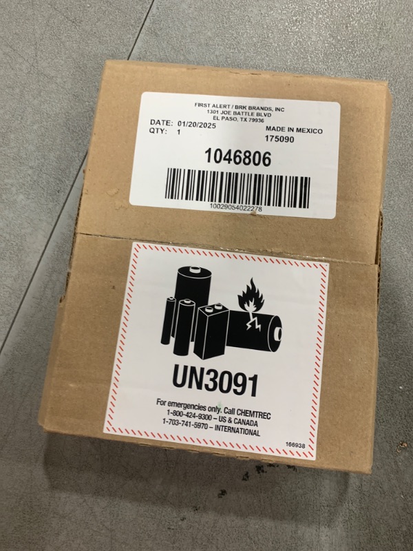 Photo 1 of First Alert SMCO210V, 10-Year Sealed Battery Combination Smoke & Carbon Monoxide Alarm with Voice & Location Alerts, 1-Pack
