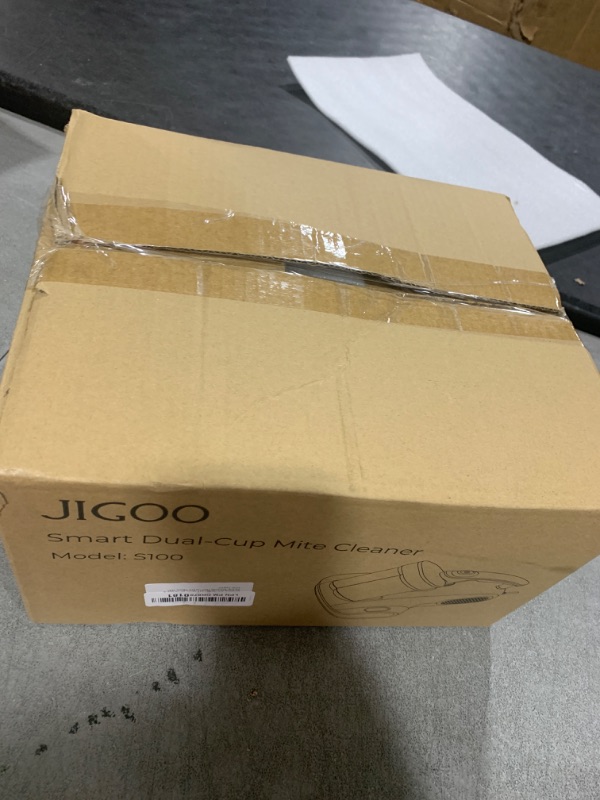 Photo 1 of JIGOO Mattress Vacuum Cleaner UV Sanitizing, Anti-allergen Bed Cleaner with 12Kpa Suction, Handheld Vacuums for Dust & Pet Hair, Effectively Clean Up Bed, Pillows, Cloth Sofas, Carpets