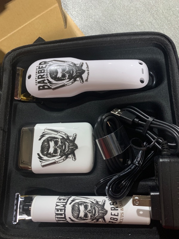 Photo 1 of BESTBOMG® Hair Clippers for Men Professional, Beard Trimmer Kits & Sets, Electric Shavers, Hair Clippers & Trimmer Ceramic T-Blade, for Barber, for Gifts