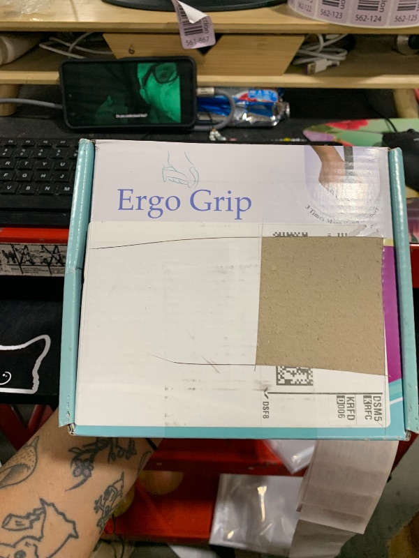Photo 1 of Ergo Grip Crutch Pads - Ergonomic Crutch Grips - Reduces Pressure On Wrists - Replacement Crutch Handle Grip - No Assembly Required - Fits All Under Arm Crutches