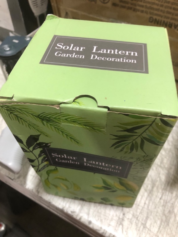 Photo 1 of Hummingbird Solar Lanterns Garden Decor Birthday Gifts for Women Mon Grandma Metal Hanging Solar Lights Waterproof Outdoor Decoration for Outside LED Lanterns for Yard Patio Lawn Pathway Landscape