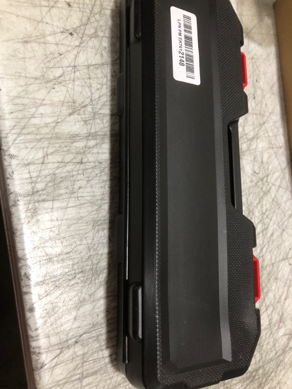 Photo 1 of VANPO 1/4-inch Drive Click Torque Wrench, 20-240 in. lb/2.3-27.1 Nm, Inch Pound Torque Wrench Set with 1/4" to 3/8" Adapter, 10cm Extension Bar, Small Bike Torque Wrench for MTB, Bicycle Maintenance