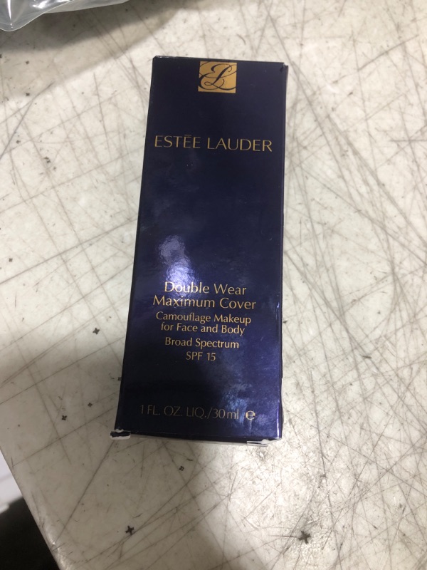 Photo 1 of Estée Lauder Double Wear 24-Hour Maximum Cover Camouflage Foundation for Face and Body SPF 15 | Full Coverage | Covers Scars & Tattoos, 1.0 Fl Oz, 1N3 Creamy Vanilla