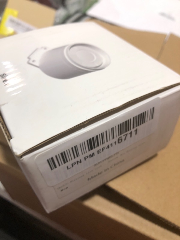 Photo 1 of GRSICO Wireless Alarm Siren Horn, 126dB Loud Siren, Indoor/Outdoor, White, Compatible with GRSICO 3rd Gen Home Alarm System