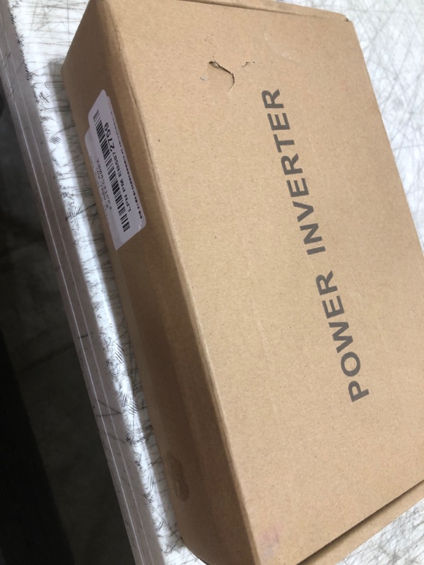 Photo 1 of IpowerBingo Power Inverter 700W/1500W (Peak) Dual AC Outlets and USB Charging Port DC 12V to 110V AC Car Converter Inverter for Home Car RV Truck Camping