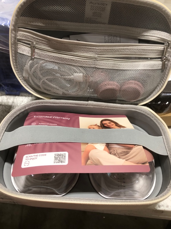 Photo 1 of Momcozy Breast Pump Hospital-Grade, Hands Free Breast Pump App with Leak-Proof DoubleFit Flange, Personalized Multi-Modes & 15 Levels, 2 Count
