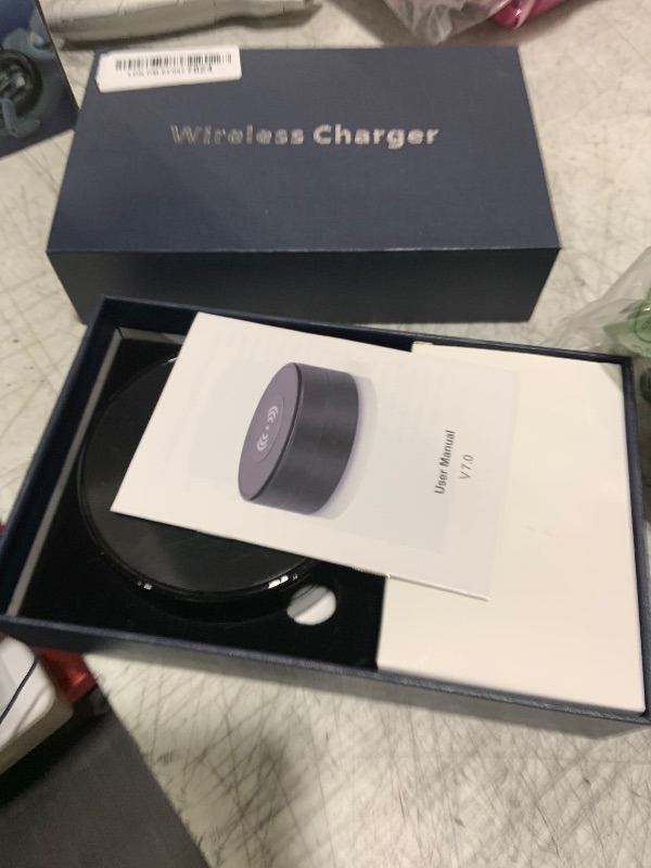 Photo 1 of CHHANLOO WiFi Video Recorder Real-Time Camera with Wireless Charger?1080P HD,Motion Detection 160°Viewing Angle Security Camera for Home Office Store(2.4/5Ghz)
