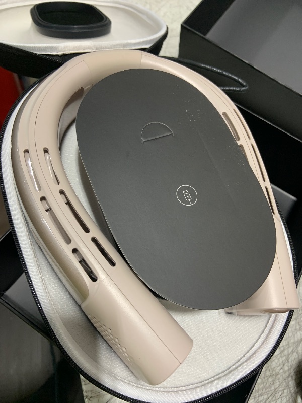 Photo 1 of TORRAS COOLiFY 2S Neck Fan [2025 Upgraded], 28H Extended Battery Life, Neck Fans that Blow Cold Air, Neck Air Conditioner, Cooling Neck Fan for Work, Hiking, Travel. Gift for Women, Mom, Apricot